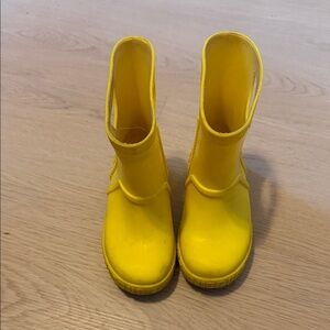 UGG Yellow Rain Boots - Toddler Size 8